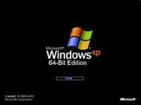 Windows XP 64-bit开机图
