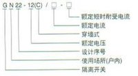 GN22-12隔离开关