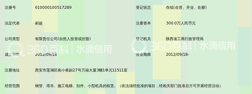 陕西黄岩建筑设备租赁有限公司_360百科