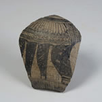 新石器时代河姆渡文化彩陶片