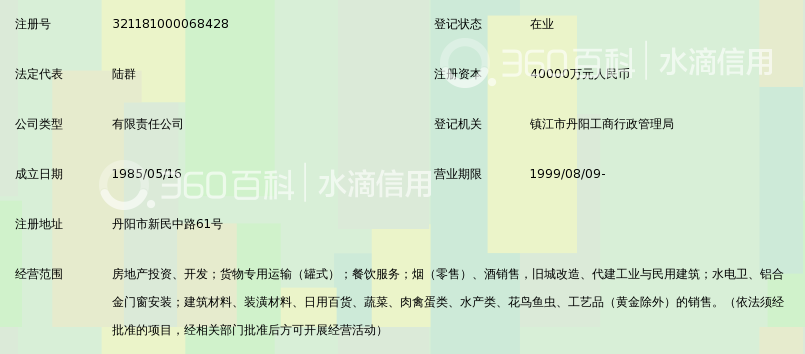 丹阳市天怡房屋建设开发有限责任公司_360百