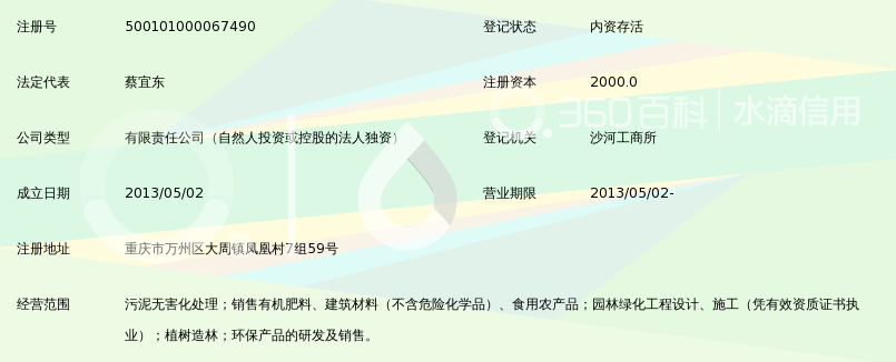 重庆市万州区德利原环保科技有限公司_360百