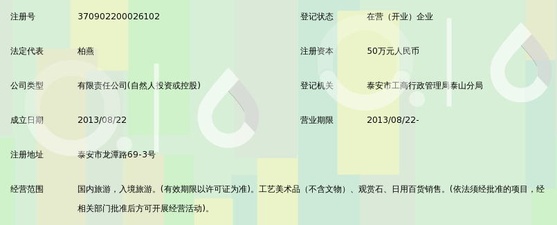 泰安市美联旅行社有限公司_360百科