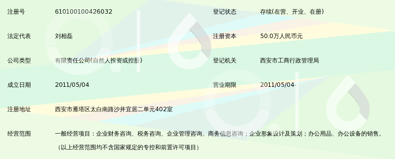 西安乐业前程财税咨询有限公司_360百科
