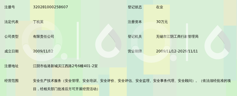 江阴中泰注册安全工程师事务所有限公司_360