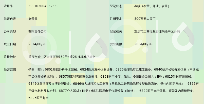 重庆中欣医疗器械有限公司_360百科