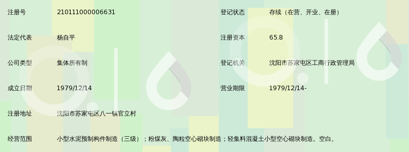 沈阳市苏家屯区八一预制件厂_360百科