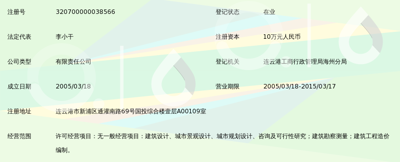 连云港市新坐标建筑设计有限公司_360百科