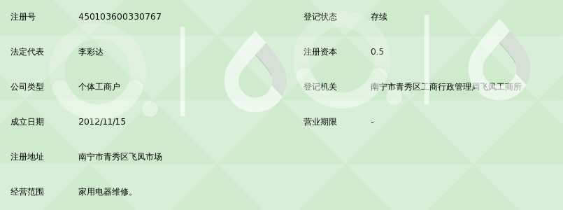 南宁市彩达家电维修部_360百科