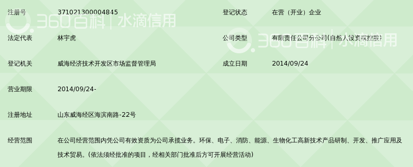 山东精诚消防工程集团有限公司威海经区分公司