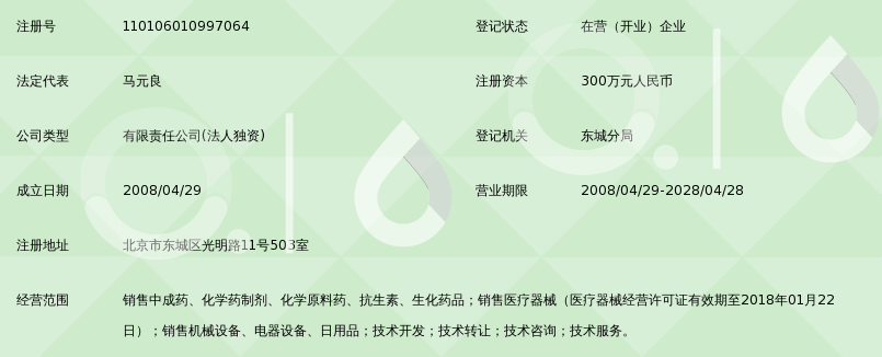 北京新美福医药有限公司_360百科