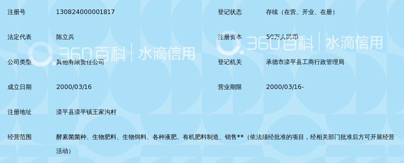 承德磐丰酵素菌有限公司_360百科