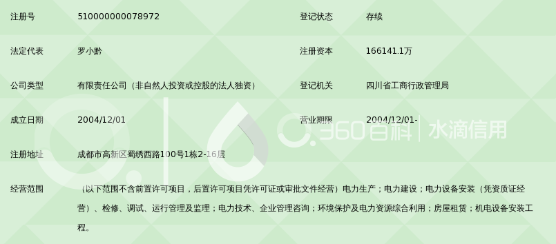 华电四川发电有限公司_360百科