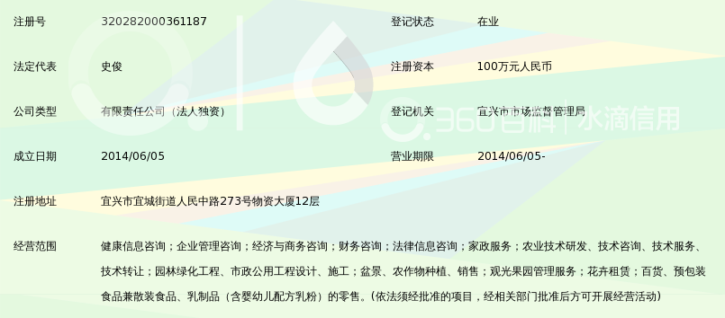 宜兴宜福家健康咨询有限公司_360百科